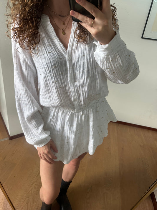 Ibiza Playsuit White