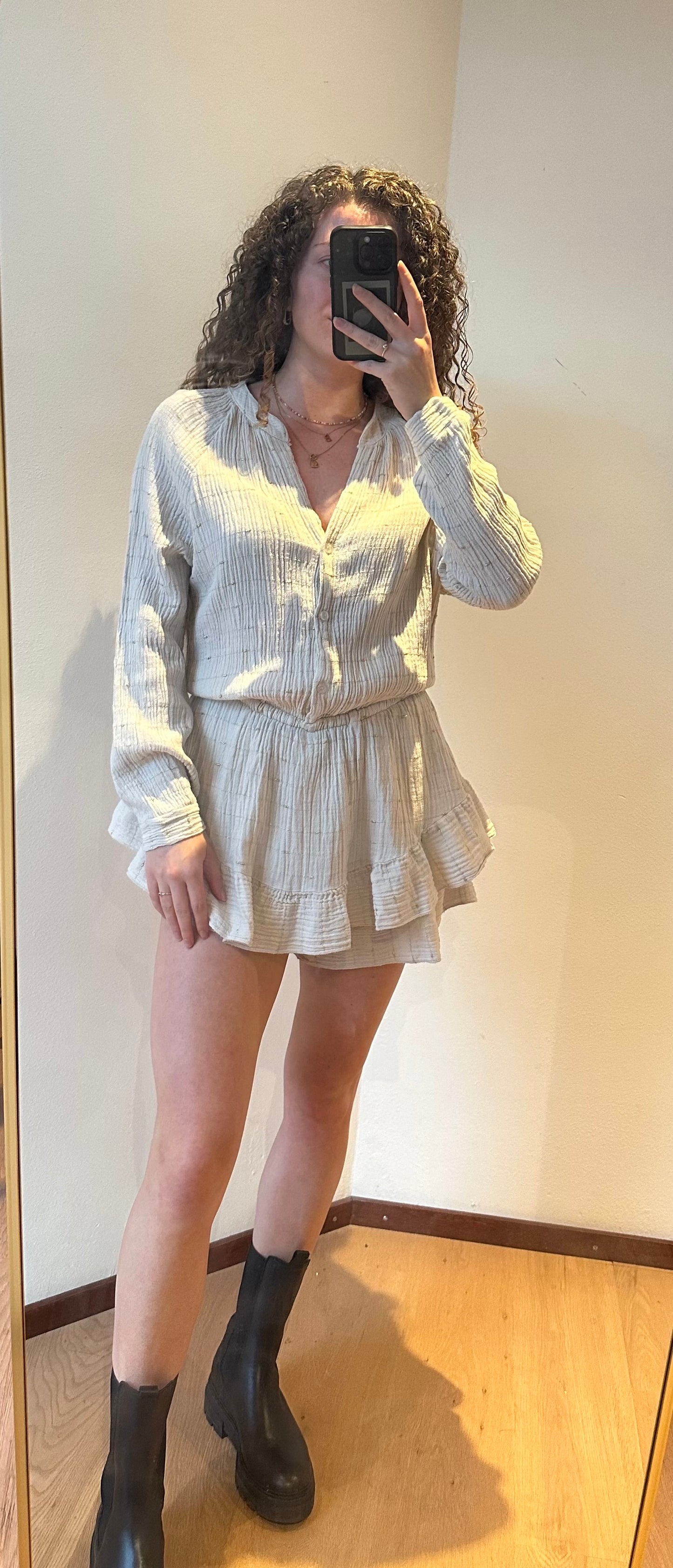 Ibiza Playsuit Beige