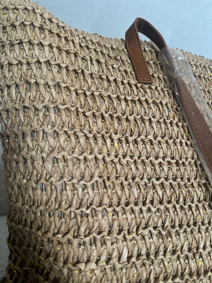 Beach bag khaki